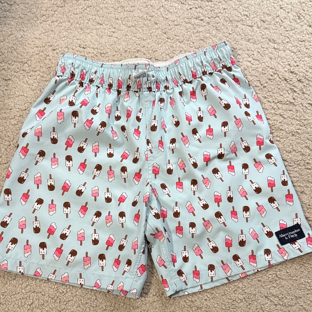 Abercrombie Kids Popsicle Print bathing suit - Light Blue